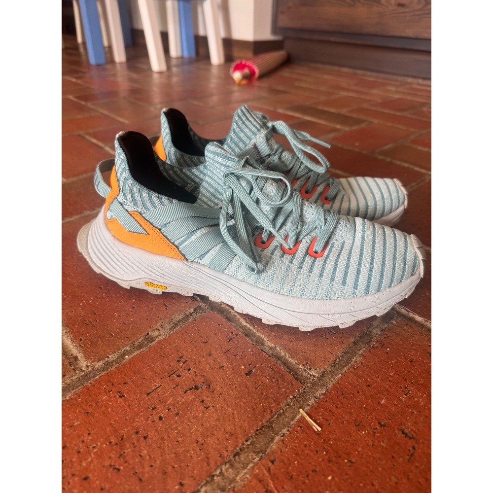 Merrell Agility Peak Flex 2 E-Mesh Trail Running Shoes Blue Orange J067274W